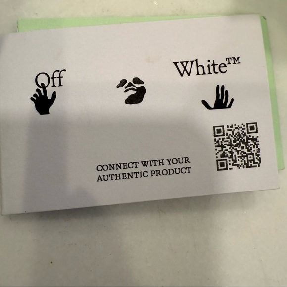 Off-White Vulcanized High Top Floating Arrow iWhite/Black/Red Size US M5/W7 EU38 - Picture 11 of 14